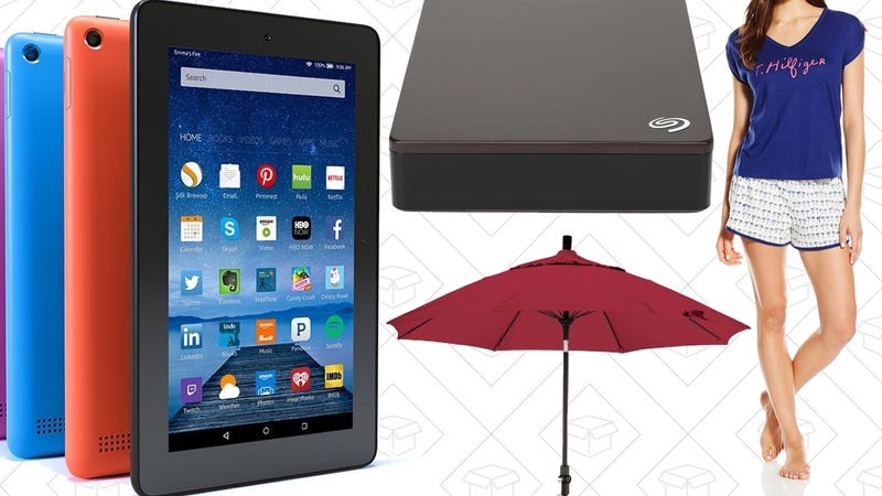 Sunday's Best Deals: $40 Fire Tablet, 4TB External, Discounted Sleepwear, and More