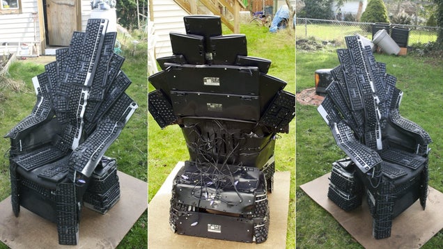 A Game of Thrones Chair Fit for the King of PC Gamers