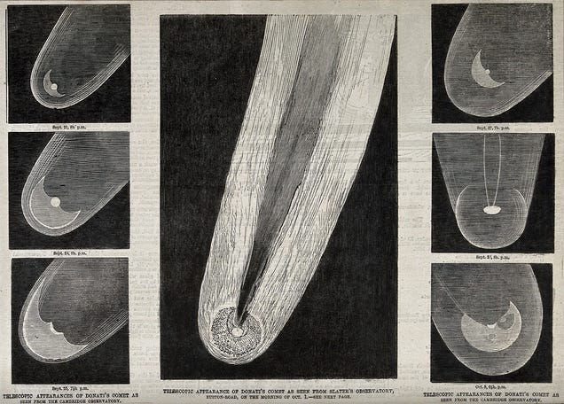 Stunning Depictions of Ancient Comets That Scared the Hell Out of Humans
