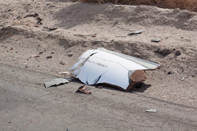 Se estrella la nave SpaceShipTwo de Virgin Galactic, muere un piloto