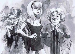 Concept art from the Sandman movie that never was