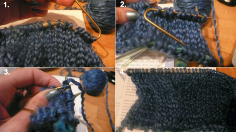 How To Knit A Burberry-Inspired Cowl