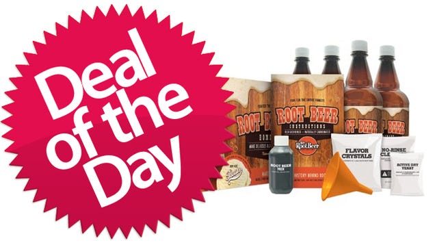 The Root Beer Making Kit Is Your Mixin'-Up-A-Batch-Of-Sassafrass Deal of the Day