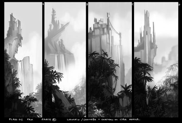 Drown Your Eyeballs in Rayman: Origins' Gorgeous Concept Art