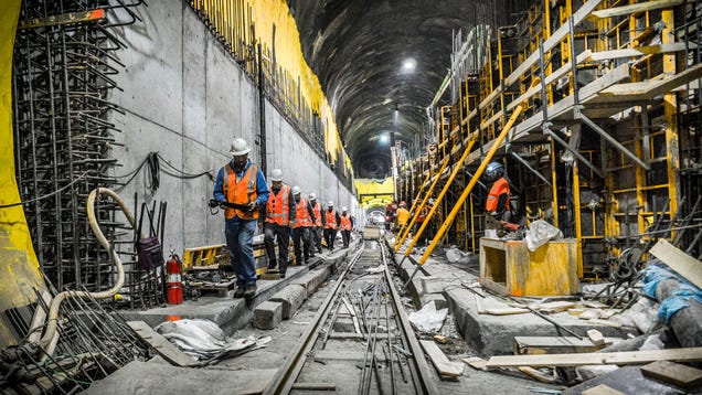 A New Glimpse Into the Gigantic Construction Project Hidden Below NYC
