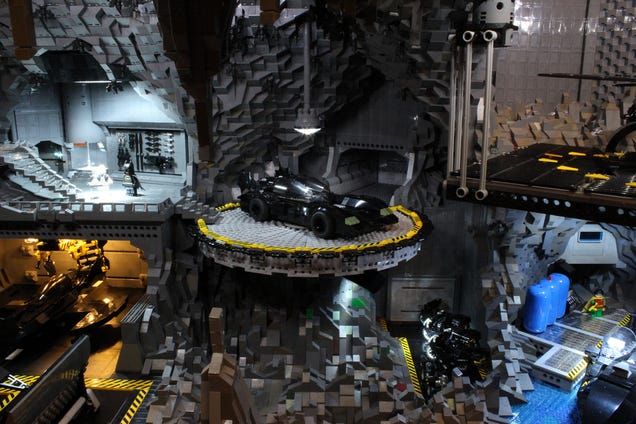 You Have to See This Incredible LEGO Batcave. No Excuses.