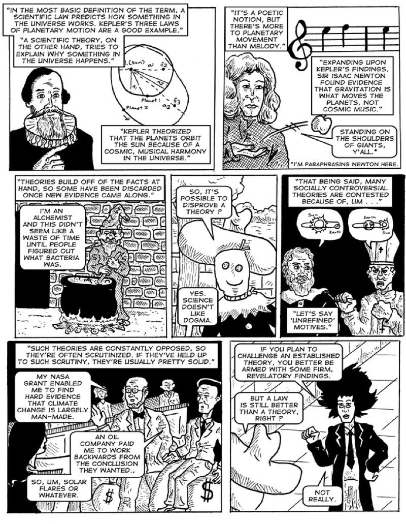 The Stories of Science Are Brought to Life in This Comic Anthology