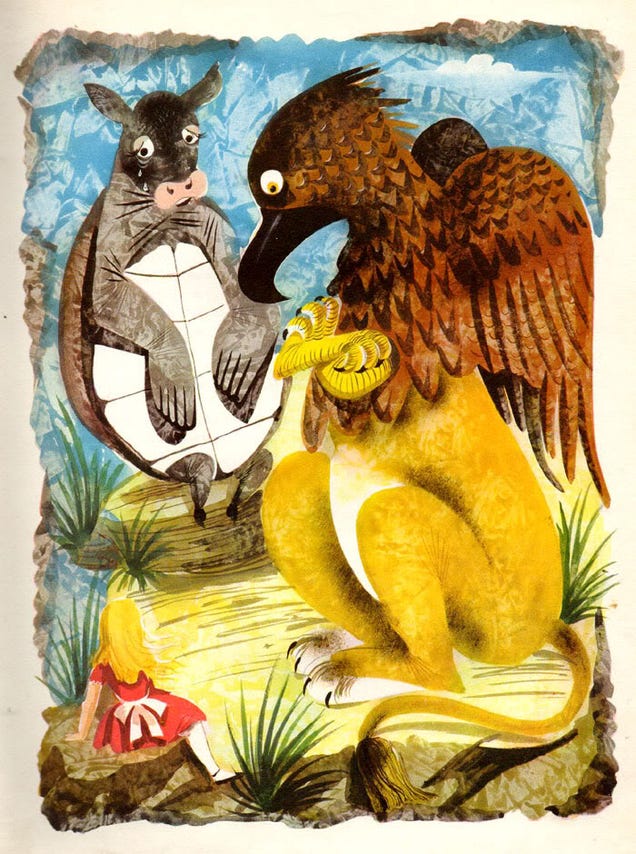 Astonishingly Lovely Illustrations from the 1949 Alice in Wonderland Edition