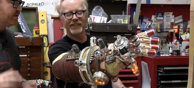 Adam Savage Explains Extensively How He Built His Hellboy Mecha-Glove