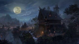 The Village Was Built on the Eroded Pillars of an Ancient Canyon