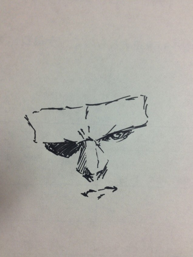 Anyone Can Draw Snake from Metal Gear. Um, Maybe Not.