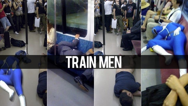 A Hairy Butt, a Drunk Businessman, and a Power Ranger Make Train Rides More Interesting