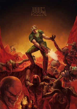 A Doom Tribute That Also Kind of 'Fixes' Doom's Box Art