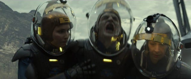 Shot-for-shot breakdown of all the new alien monsters in Ridley Scott's Prometheus!