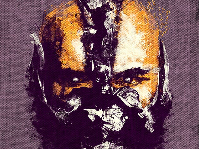 Dark Knight Rises fan art will be the instrument of your jubilation