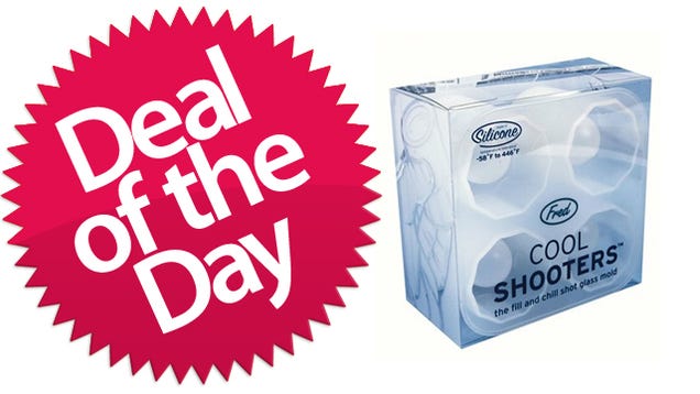 This Ice Shot Glass Mold Is Your Serve-Vodka-Like-A-Pro Deal of the Day
