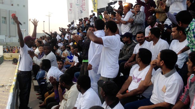 Qatar Pays Migrant Workers $1 an Hour To Be Fake Sports Fans