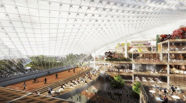 Here's Our Clearest Look Yet At Google's Rejected "Moon Shot" Campus