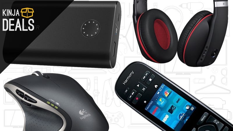 Today's Best Deals: Logitech Harmony, Quick Charge 3.0, Bluetooth Headphones, and More