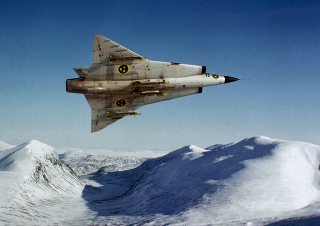 This may be the coolest, most futuristic combat jet ever built