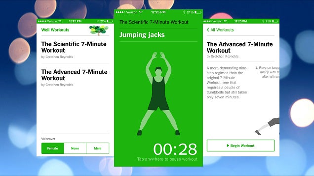 Get the Scientific 7-Minute Workout on Any Device with This Web App