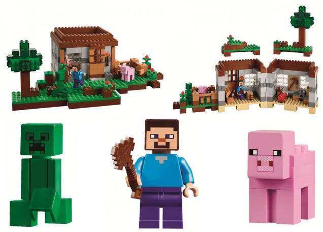 Photos of new Lego Minecraft sets leaked