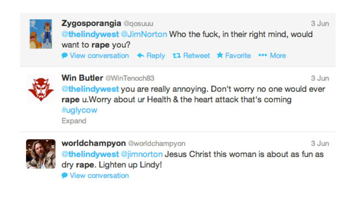 If Comedy Has No Lady Problem, Why Am I Getting So Many Rape Threats?