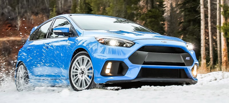 The Ford Focus RS Comes With Winter Tires From The Factory