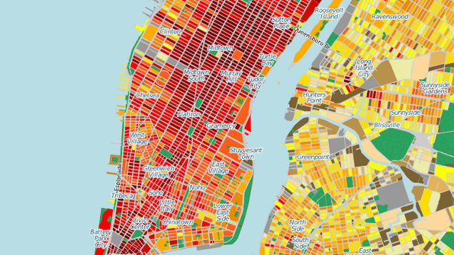 New York City's Energy Consumption Mapped Out, Building-by-Building