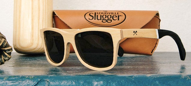 Stylish Sunglasses Made From Salvaged Shattered Louisville Sluggers