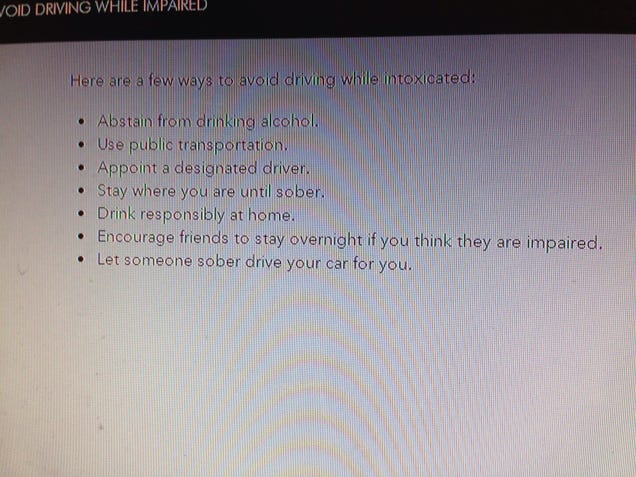 Drivers Ed thanksgiving