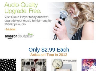 What Amazon Offers: A big ol' MP3 store. If you just want to buy music and download it for playing and syncing to your devices, that's fine.