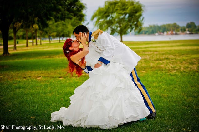 This is the most impressive Disney Princess wedding we've ever seen
