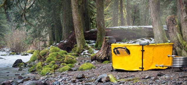 This Portable Hot Tub Makes Any Camping Trip a Luxurious Affair