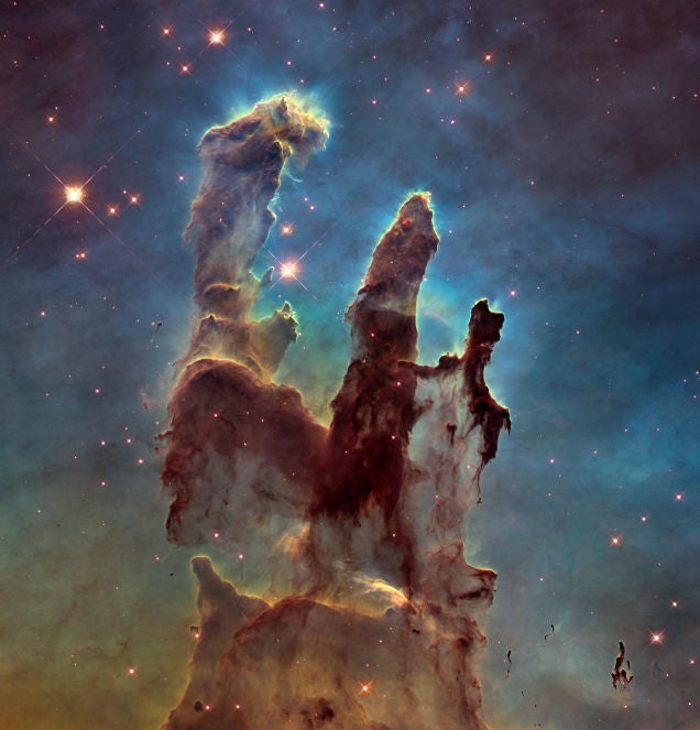 It may sound incredible but the Pillars of Creation don't exist anymore