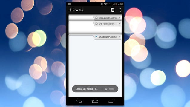Chrome Adds Undo Tab Close, Better Chromecast Support to Android