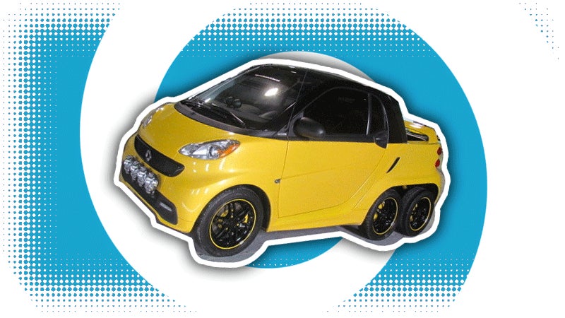 This Six-Wheeled Smart Car Is The Perfect Drive For Your Descent Into Madness