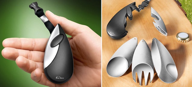 A Full Set of Keychain Cutlery Makes Picnics More Civilized