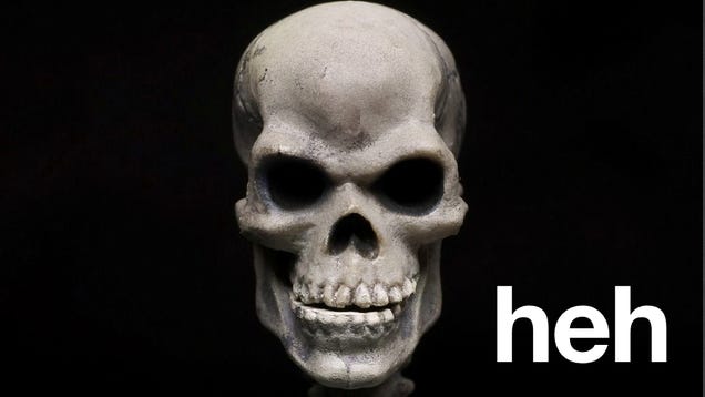 Like Creepy Woody, This Skeleton Warrior Is Nothing But Good Times