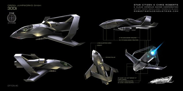 Badass 90's Starfighter Design Lives On With Star Citizen