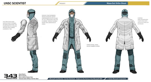 It's Like a Reference Book. Only, For Halo's Spartans.