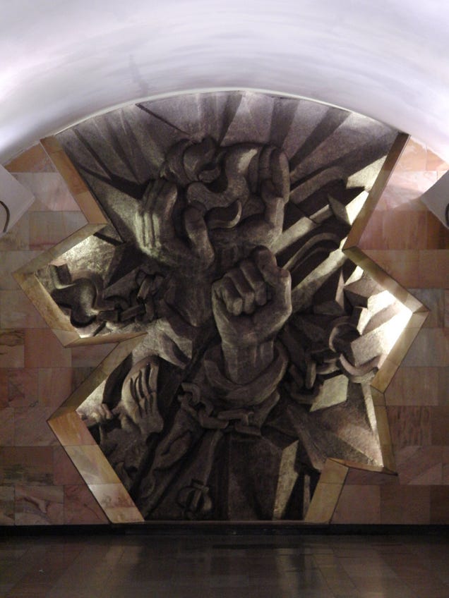 Moscow's Metro Isn't a Post Apocalyptic Wasteland. It's Actually Quite Lovely.