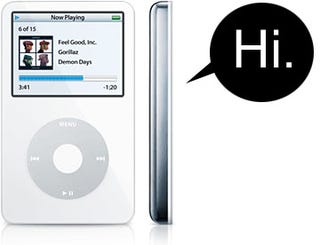 Speculation: Talking iPod Forthcoming?