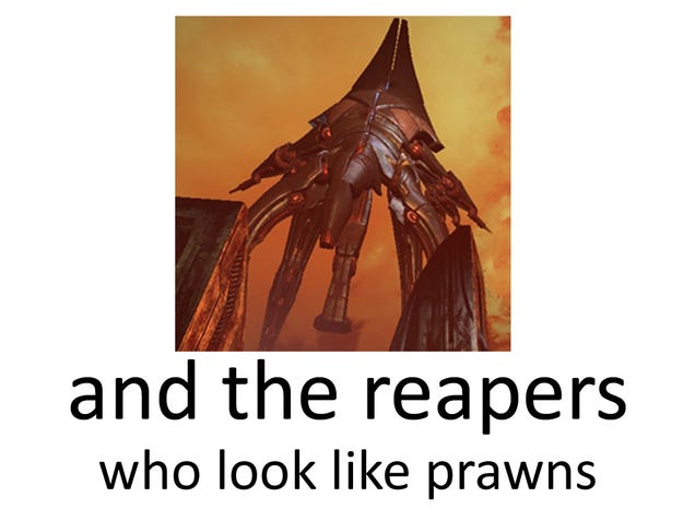 What Mass Effect Looks Like to Someone Who Doesn't Play Mass Effect