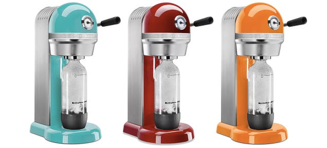 KitchenAid's SodaStream Machines Look Transplanted From a Fifties Diner