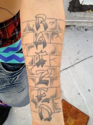 Riff Raff's Tattoos