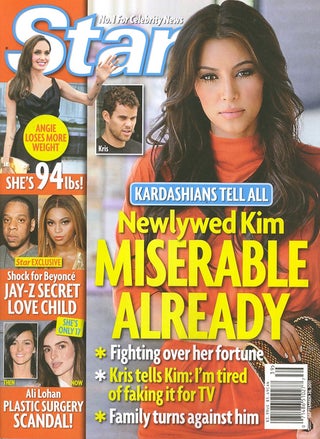 This Week In Tabloids: Kim Kardashian's Marriage Is Her First Step Toward Divorce