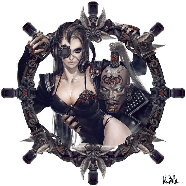 Beautiful Video Game Art, All the Way From China