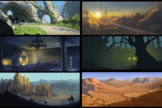 The Art of a Man Working on Blizzard's Next MMO