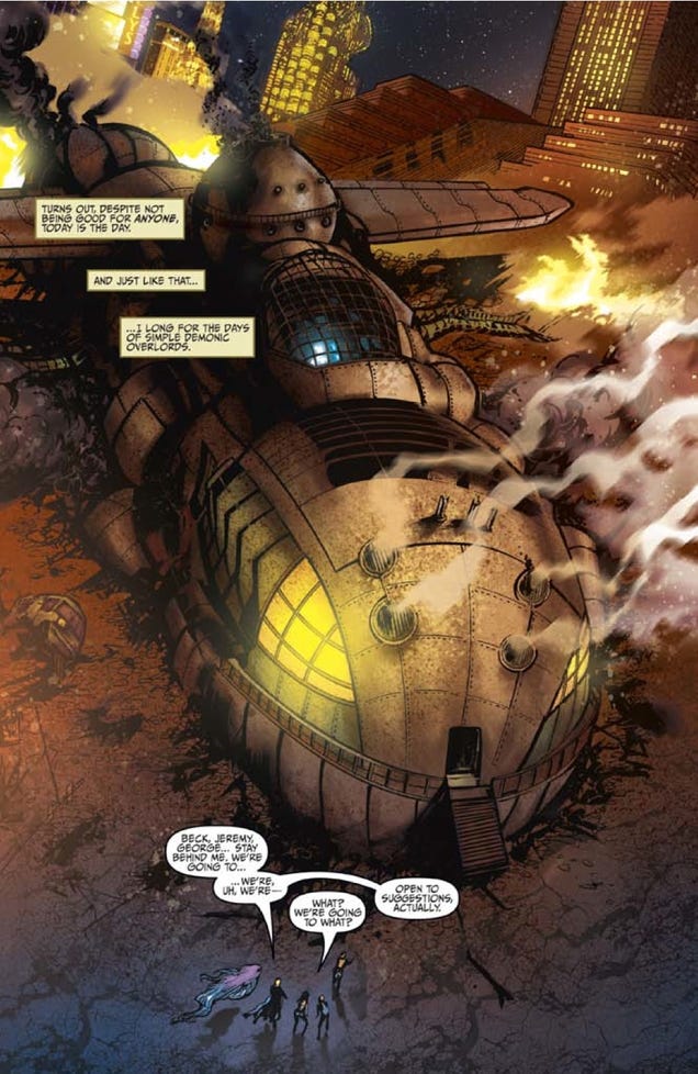 An exclusive sneak peek of the final issue of IDW's Spike miniseries